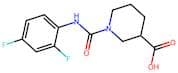 1-((2,4-Difluorophenyl)carbamoyl)piperidine-3-carboxylic acid