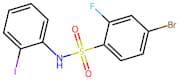 4-Bromo-2-fluoro-N-(2-iodophenyl)-benzenesulfonamide