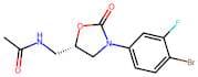 (S)-N-((3-(4-Bromo-3-fluorophenyl)-2-oxooxazolidin-5-yl)methyl)acetamide