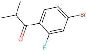 1-(4-Bromo-2-fluorophenyl)-2-methylpropan-1-one