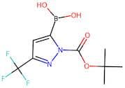 (1-(tert-Butoxycarbonyl)-3-(trifluoromethyl)-1H-pyrazol-5-yl)boronic acid