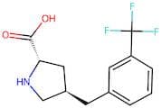 (2S,4R)-4-(3-(Trifluoromethyl)benzyl)pyrrolidine-2-carboxylic acid