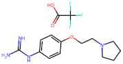 1-(4-(2-(Pyrrolidin-1-yl)ethoxy)phenyl)guanidine 2,2,2-trifluoroacetate