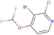 3-Bromo-2-chloro-4-(difluoromethoxy)pyridine