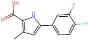 5-(3,4-Difluorophenyl)-3-methyl-1H-pyrrole-2-carboxylic acid