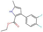 Ethyl 3-(3,4-difluorophenyl)-5-methyl-1H-pyrrole-2-carboxylate