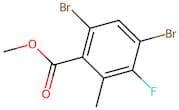 4,6-Dibromo-3-fluoro-2-methyl-benzoic acid methylester