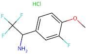 2,2,2-Trifluoro-1-(3-fluoro-4-methoxyphenyl)ethan-1-amine hydrochloride