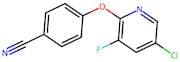 4-((5-Chloro-3-fluoropyridin-2-yl)oxy)benzonitrile