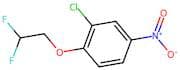 2-Chloro-1-(2,2-difluoroethoxy)-4-nitrobenzene