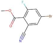 Methyl 4-bromo-2-cyano-6-fluorobenzoate