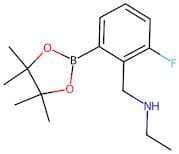 N-(2-Fluoro-6-(4,4,5,5-tetramethyl-1,3,2-dioxaborolan-2-yl)benzyl)ethanamine