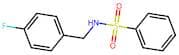 N-[(4-Fluorophenyl)methyl]benzenesulfonamide