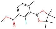 Methyl 2-fluoro-4-methyl-3-(4,4,5,5-tetramethyl-1,3,2-dioxaborolan-2-yl)benzoate