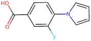 3-Fluoro-4-(1H-pyrrol-1-yl)benzoic acid