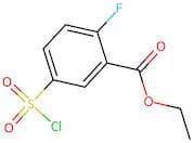 Ethyl 5-(chlorosulfonyl)-2-fluorobenzoate