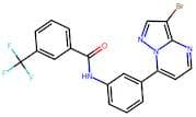 N-(3-(3-Bromopyrazolo[1,5-a]pyrimidin-7-yl)phenyl)-3-(trifluoromethyl)benzamide