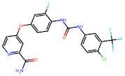 4-(4-(3-(4-Chloro-3-(trifluoromethyl)phenyl)ureido)-3-fluorophenoxy)picolinamide