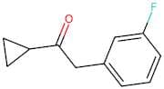 1-Cyclopropyl-2-(3-fluorophenyl)ethan-1-one