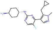 trans-N1-(4-(5-(Cyclopropylmethyl)-1-methyl-1H-pyrazol-4-yl)-5-fluoropyrimidin-2-yl)cyclohexane-1,…
