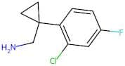 (1-(2-Chloro-4-fluorophenyl)cyclopropyl)methanamine