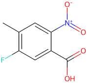 5-Fluoro-4-methyl-2-nitrobenzoic acid