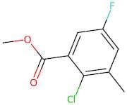 Methyl 2-chloro-5-fluoro-3-methylbenzoate