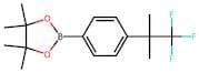 4,4,5,5-Tetramethyl-2-(4-(1,1,1-trifluoro-2-methylpropan-2-yl)phenyl)-1,3,2-dioxaborolane