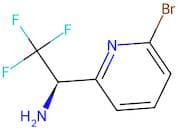 (R)-1-(6-Bromopyridin-2-yl)-2,2,2-trifluoroethan-1-amine