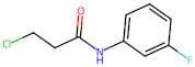 3-Chloro-N-(3-fluorophenyl)propanamide