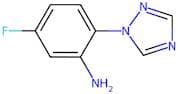 5-Fluoro-2-(1H-1,2,4-triazol-1-yl)aniline