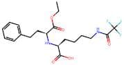 (S)-2-(((S)-1-Ethoxy-1-oxo-4-phenylbutan-2-yl)amino)-6-(2,2,2-trifluoroacetamido)hexanoic acid