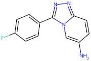 3-(4-Fluorophenyl)-[1,2,4]triazolo[4,3-a]pyridin-6-amine