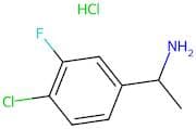 1-(4-Chloro-3-fluorophenyl)ethanamine hydrochloride
