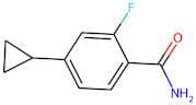 4-Cyclopropyl-2-fluorobenzamide