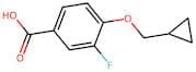 4-(Cyclopropylmethoxy)-3-fluorobenzoic acid