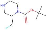 tert-Butyl 2-(fluoromethyl)piperazine-1-carboxylate