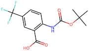 2-((tert-Butoxycarbonyl)amino)-5-(trifluoromethyl)benzoic acid