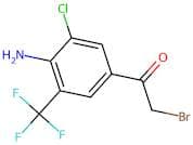 1-(4-Amino-3-chloro-5-(trifluoromethyl)phenyl)-2-bromoethanone