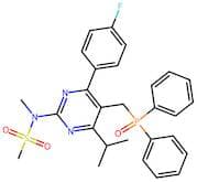 N-(5-((Diphenylphosphoryl)methyl)-4-(4-fluorophenyl)-6-isopropylpyrimidin-2-yl)-N-methylmethanesul…