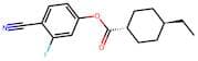 Trans-4-cyano-3-fluorophenyl 4-ethylcyclohexanecarboxylate