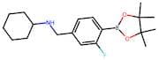 N-(3-Fluoro-4-(4,4,5,5-tetramethyl-1,3,2-dioxaborolan-2-yl)benzyl)cyclohexanamine