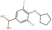(3-Chloro-4-(cyclopentyloxy)-5-fluorophenyl)boronic acid