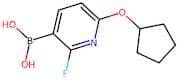 (6-(Cyclopentyloxy)-2-fluoropyridin-3-yl)boronic acid