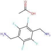 (Perfluoro-1,4-phenylene)dimethanamine acetate