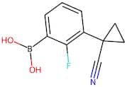 (3-(1-Cyanocyclopropyl)-2-fluorophenyl)boronic acid