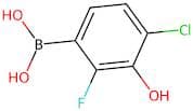 (4-Chloro-2-fluoro-3-hydroxyphenyl)boronic acid