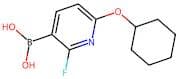 (6-(Cyclohexyloxy)-2-fluoropyridin-3-yl)boronic acid