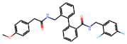 N-(2,4-Difluorobenzyl)-2'-((2-(4-methoxyphenyl)acetamido)methyl)-[1,1'-biphenyl]-2-carboxamide