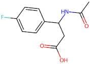 3-Acetamido-3-(4-fluorophenyl)propanoic acid